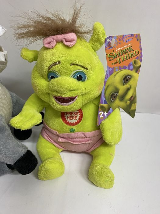SHREK lot 2 jucării din pluș 16 cm