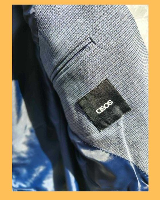 ASOS - Костюм от три части - сако, елек и панталон - подходящ за специални поводи