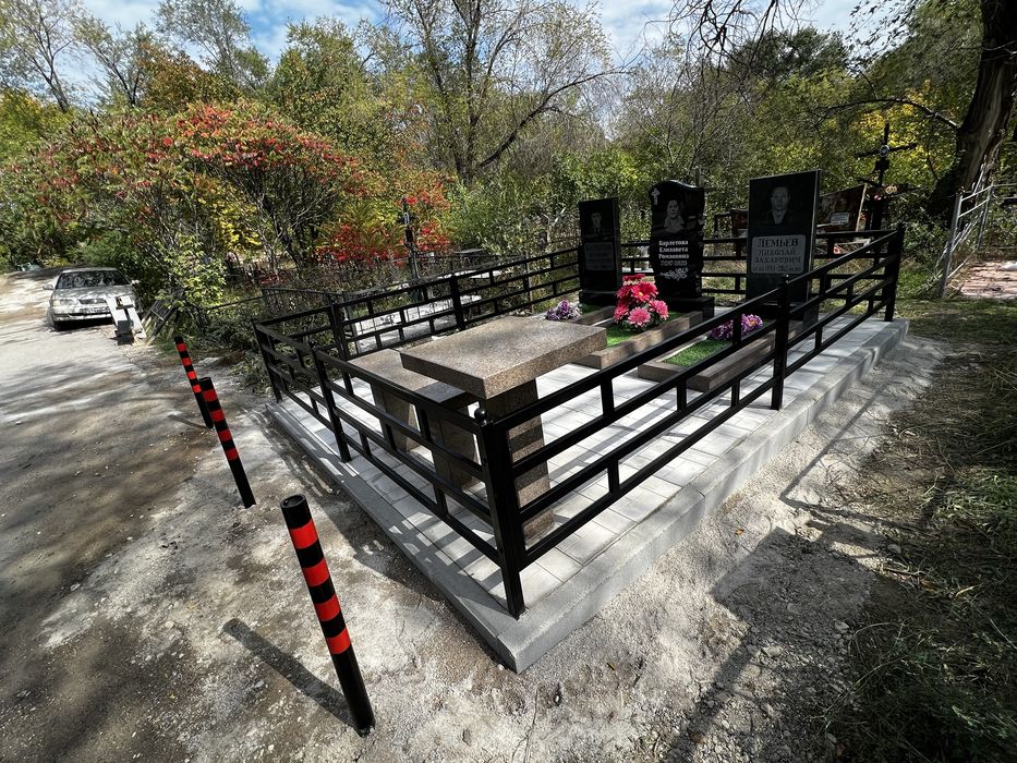 Установка памятников