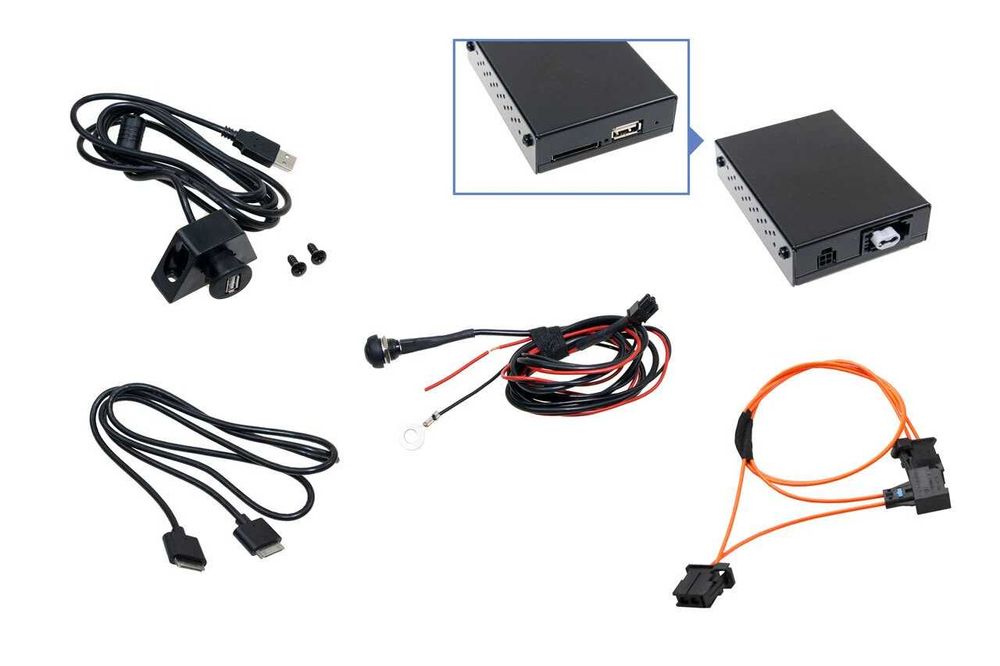 Interfață AMI USB/iPod compatibila cu Audi A4, A5, A6, A8, Q7 MMI 2G High, Plug and Play