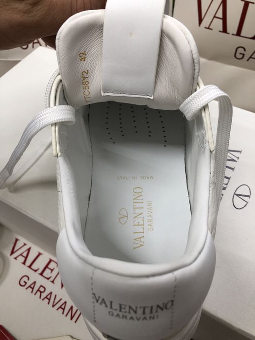 Valentino VL7N White Grey Calitate Premium Piele Full Box Verificare La Livrare