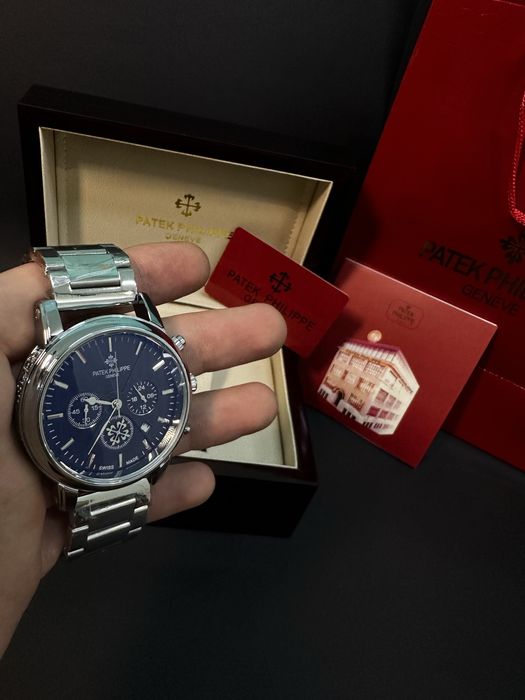 Мужские часы Patek Philippe Genève в полном комплекте