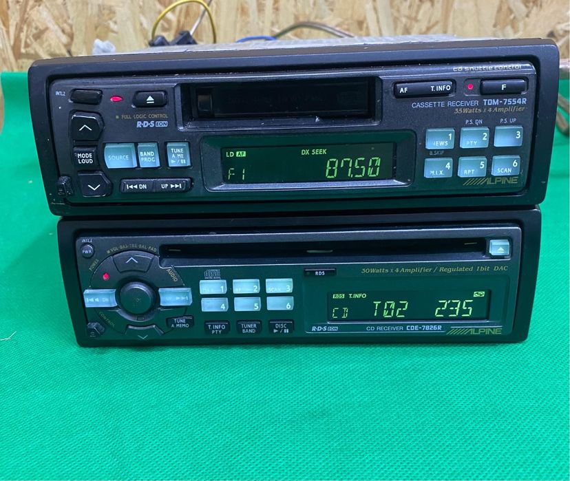 CD player auto Alpine TDM 7554R/CDE 7826R adaptor BT-Usb Bucuresti ...