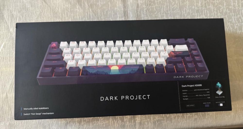 Dark project KD68B клавиатура