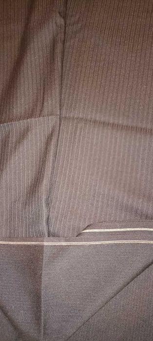 Черен габардин на черно райе