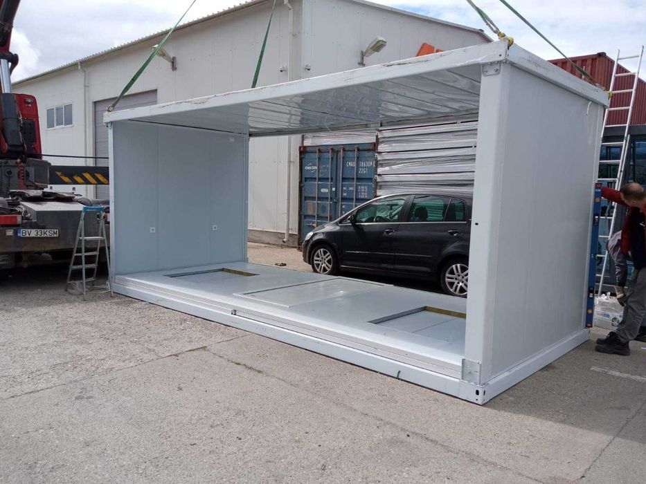 Container modular birou/vestiar 580 x 250 x 245 (L x l x H cm)