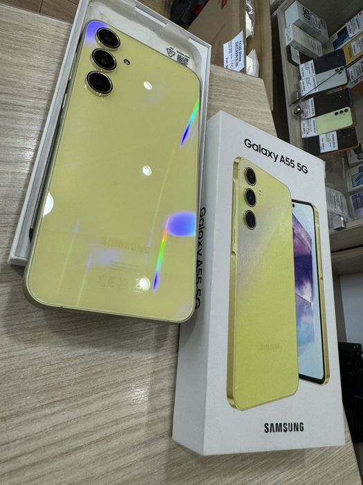 telefon Samsung A55 5G 128GB/8gb ram, baterie 100%