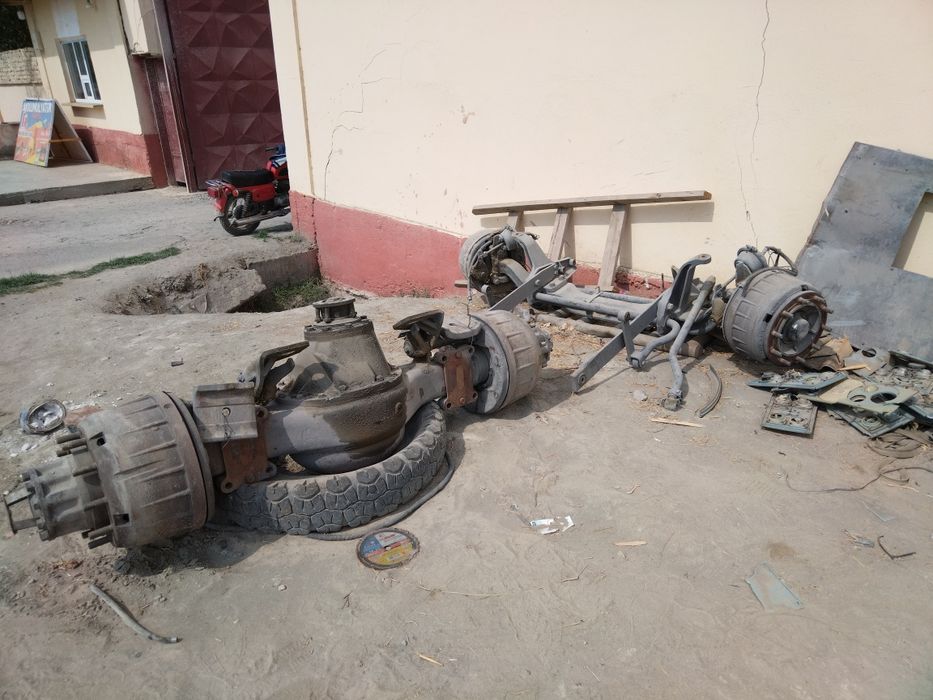 Хаво вичай Метан газ задний мост на автобус + передок на автобус