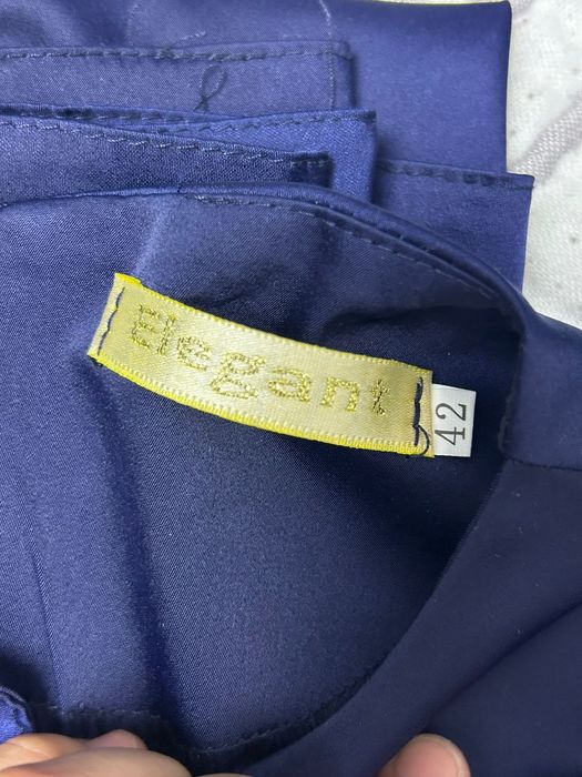 Платье темно синий