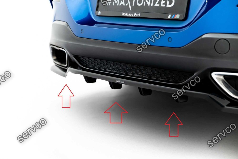 Prelungire splitter bara spate Bmw Seria 8 Coupe M-Pack G15 2018-2025 v6 - Maxton Design