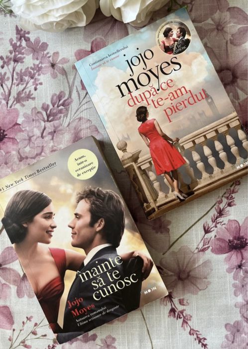 Set cărți Jojo Moyes - Înainte să te cunosc + După ce te-am pierdut