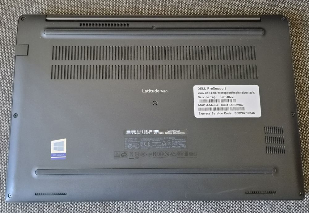 vand laptop diagnoza Dell Latitude 7490.14"FH.i7 8650.Quad Core.8 Gb.Ssd 256Gb