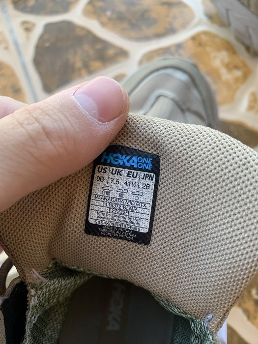 Hoka anacapa высокие gore tex