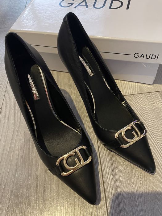 Pantofi GAUDI nappa black 38
