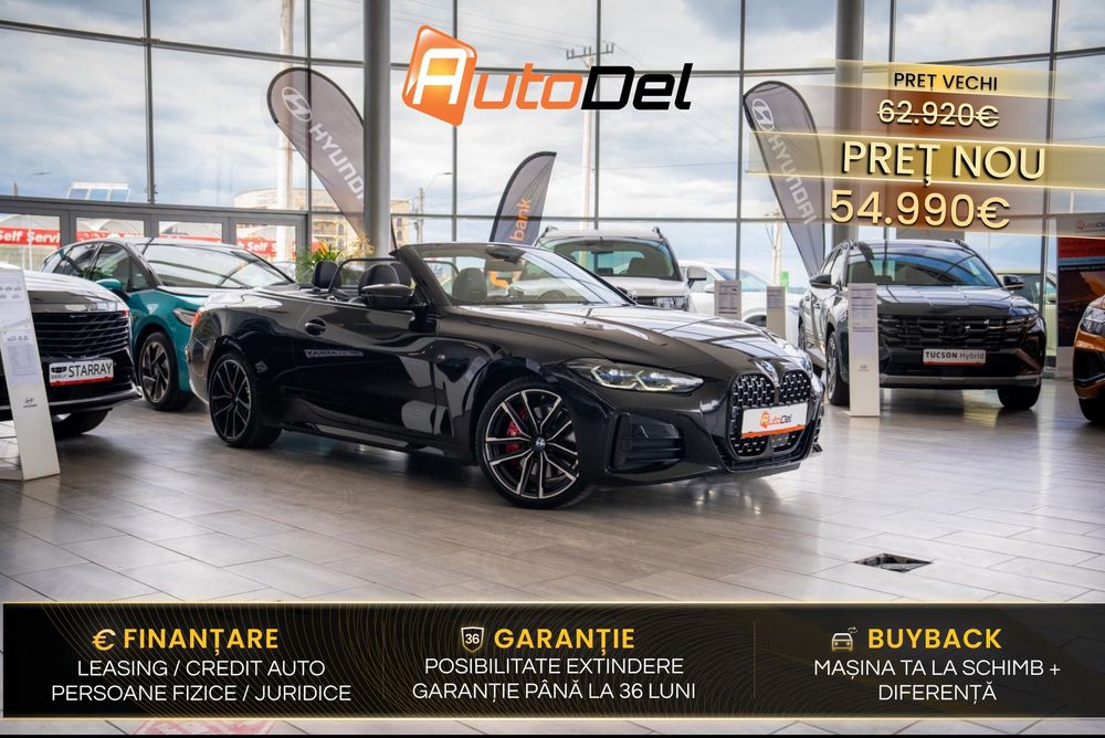 BMW Seria 4 M440d xDrive "M Sport Pro" / Cabrio / Posibilitate Leasing