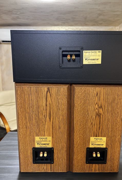 Тонколони Kirksaeter център и фронтални ОТЛИЧНИ!