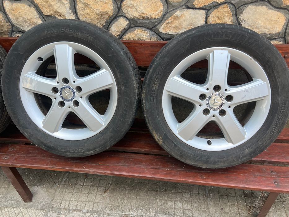 Djanti s gumi 16 5x112 Mercedes Джанти с гуми 16 5х112 Мерцедес Оригинални