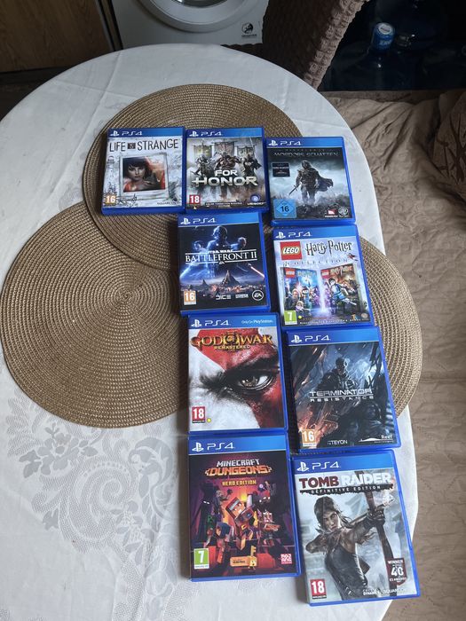 Продавам игри за плейстайшон 4