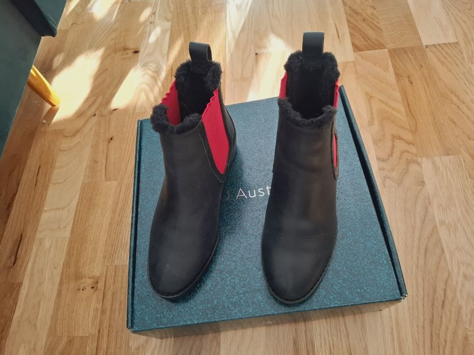 Ghete Jodhpur EMU AUSTRALIA - Ellin Pop W12163 Black/Berry