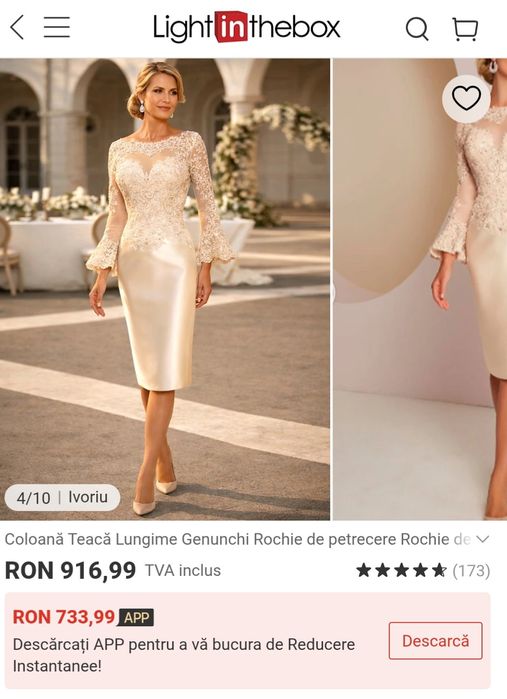 Rochie cununie civila/ocazie