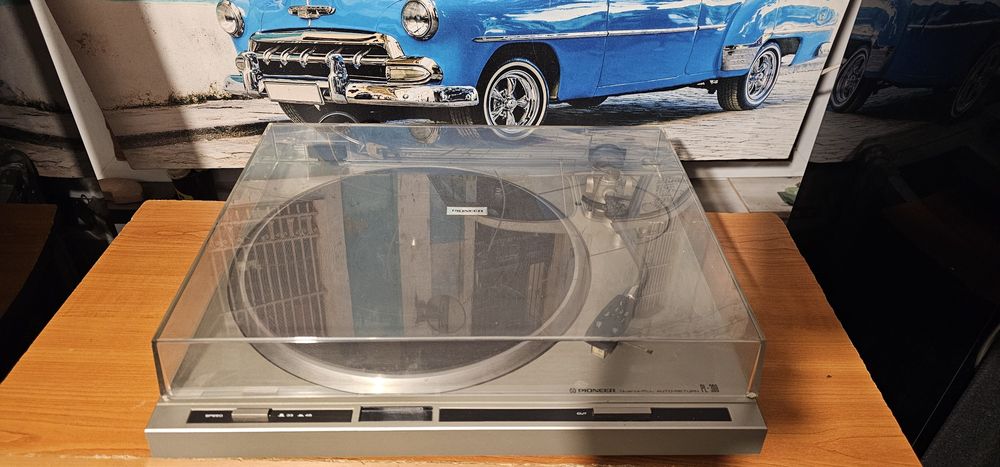 Pioneer PL 300 pick-up picap turntable pickup direct drive stroboscop