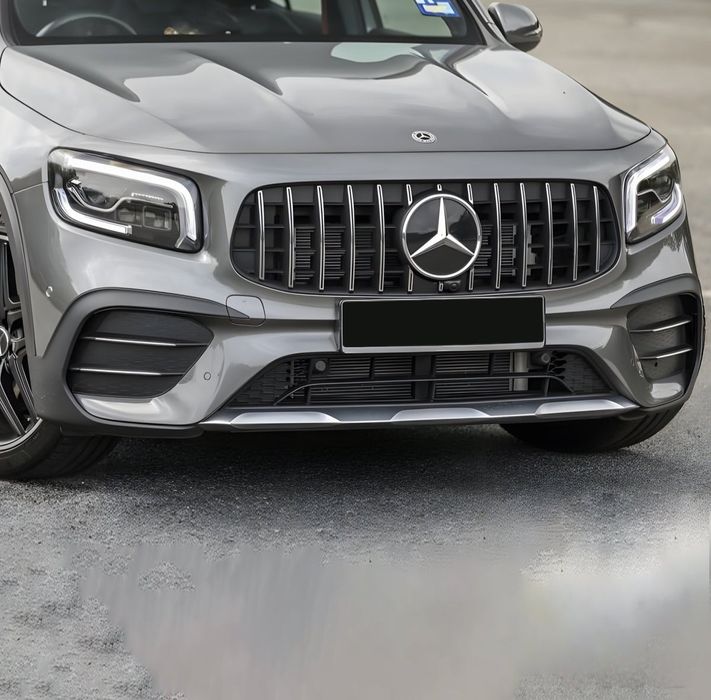 Предна броня AMG GLB X247 Решетка Panamericana вежди Калници