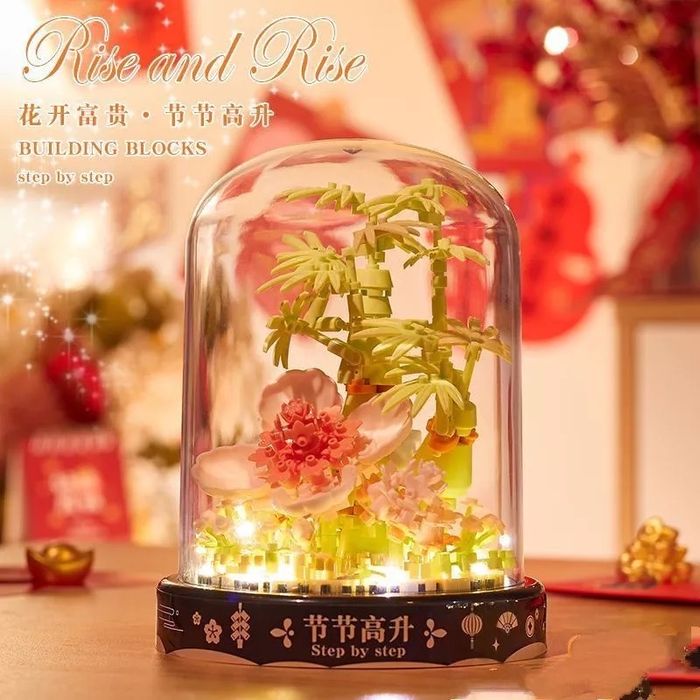 Лего цветы.