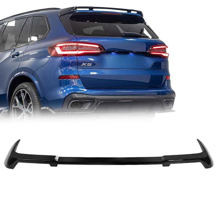 Eleron Luneta Lip Portbagaj Spoiler M pentru BMW X5 G05, Negru Lucios