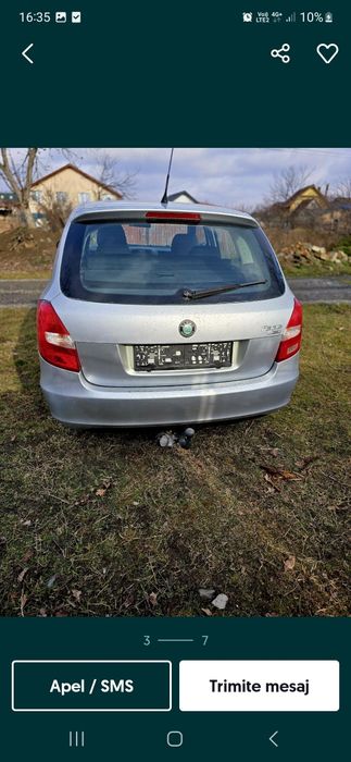 Dezmembrez skoda fabia 2 1.4 tdi