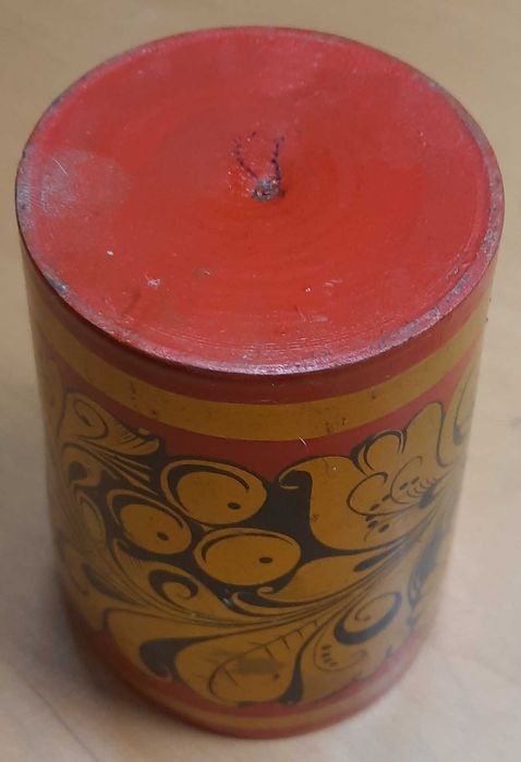 Карандашница-стаканчик "Хохлома"