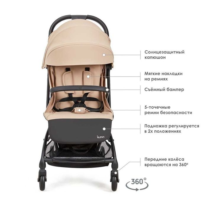 Прогулочная коляска iLovi Vim