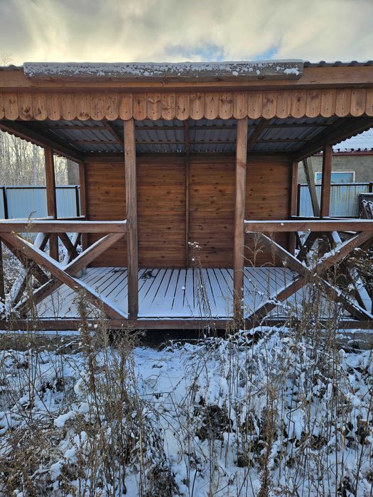 Беседка деревянная