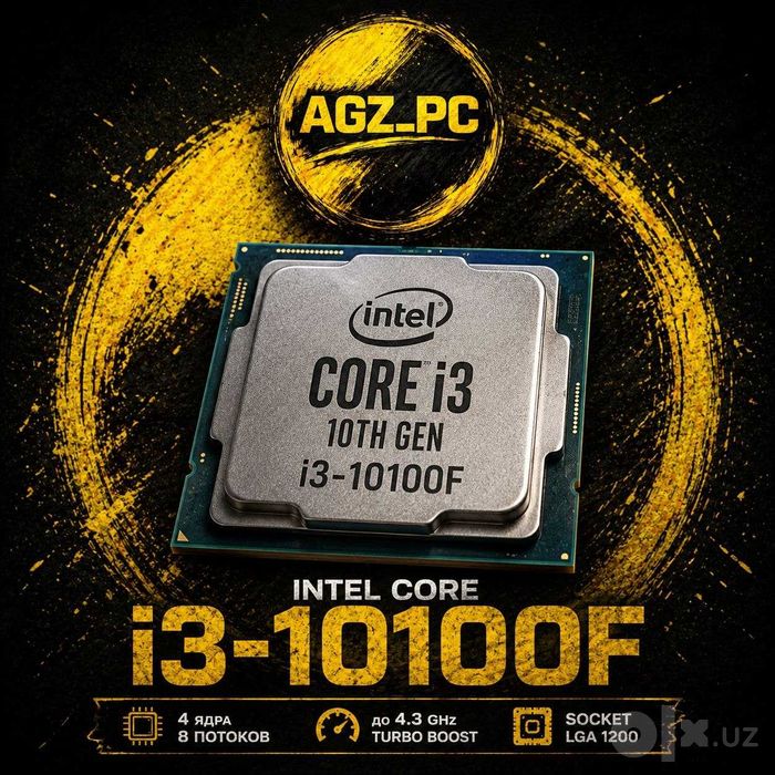 Intel Core i3 10100f