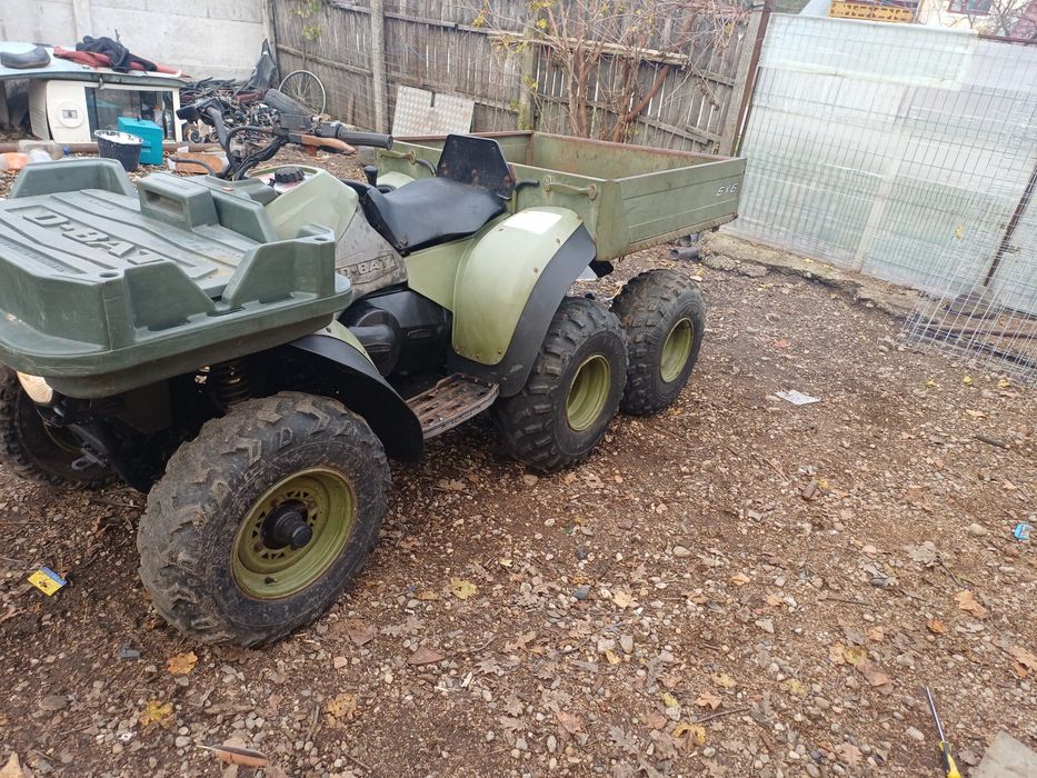 Atv utilitar 6×6 polaris disel