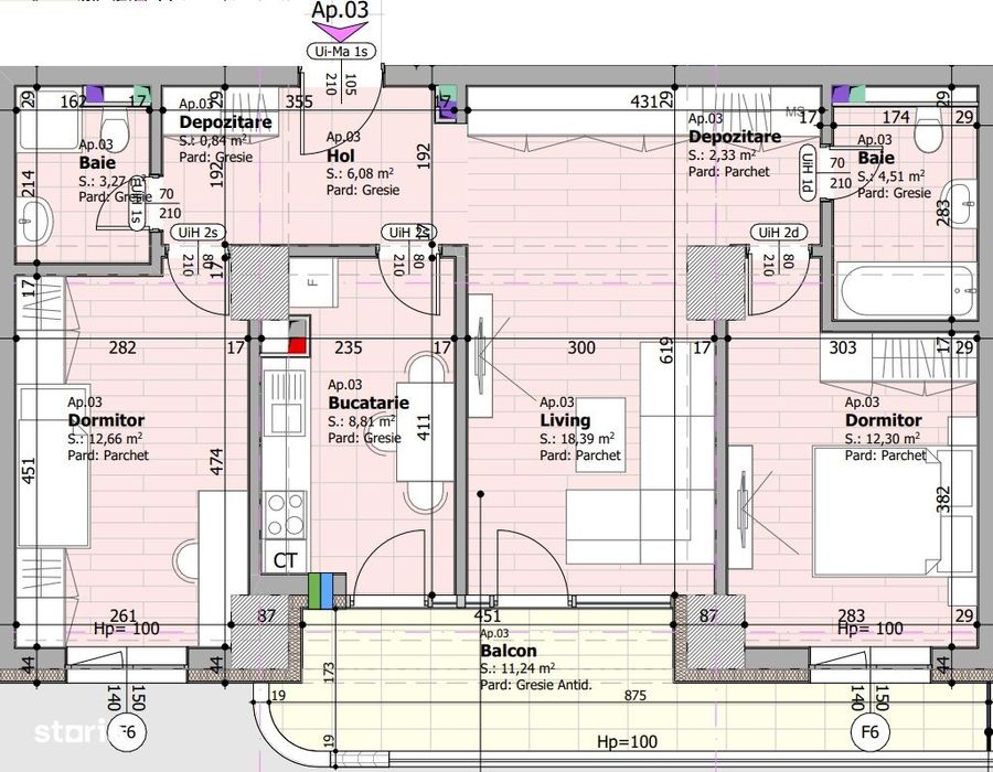 0% Comision | 3 Camere | Direct de la Dezvoltator | Faleza Dunării