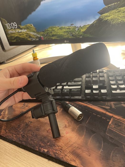 Внешний XLR микрофон Sony для камеры