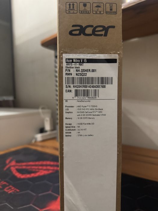 Продаю ноутбук Acer