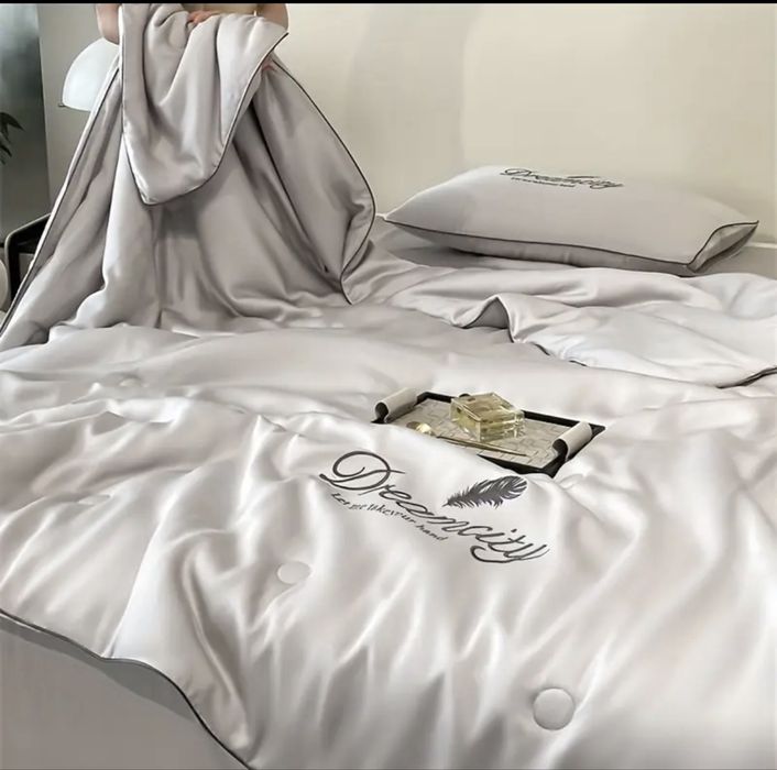 Спално бельо памучен сатен  комплект