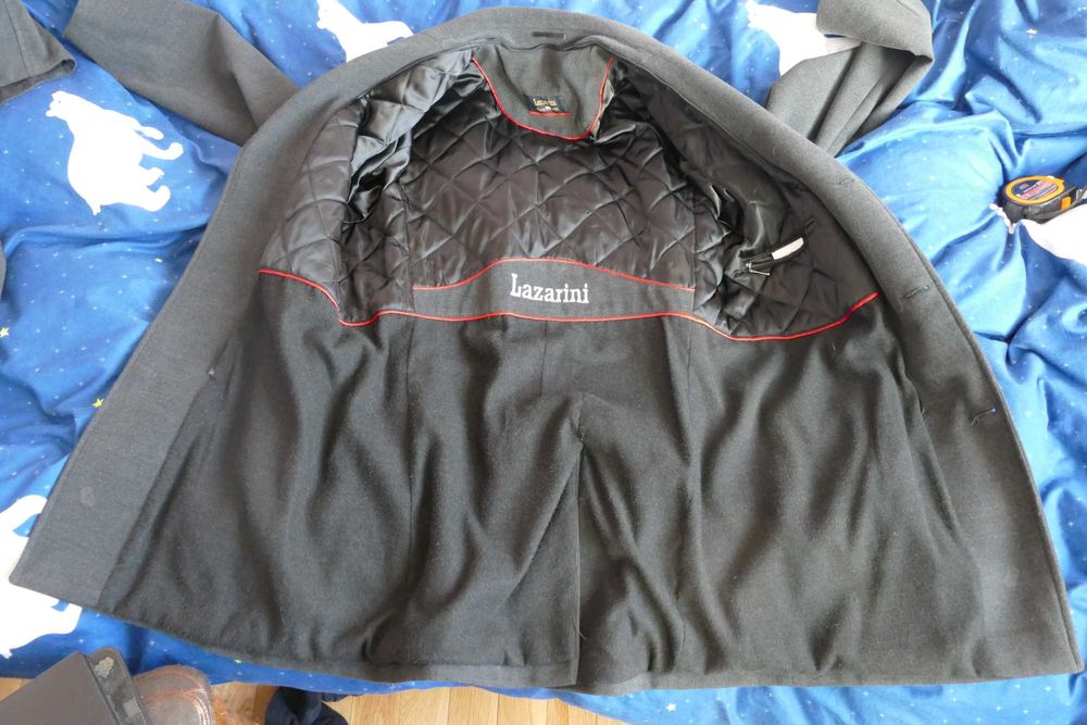 Палто сиво запазено