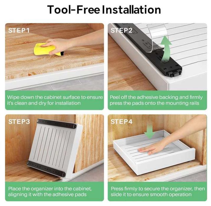 Sertar dulap alb 51x53x7.5 cm – mic defect colț