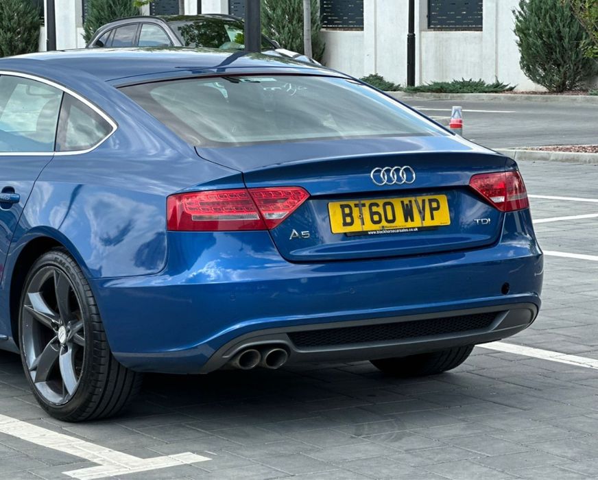 Difuzor -S line bara spate Audi A5 8T hatchback A5 coupe