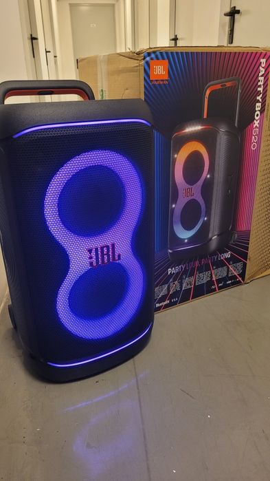 Boxa JBL Partybox 520 în cutie impecabila și functionala 100%