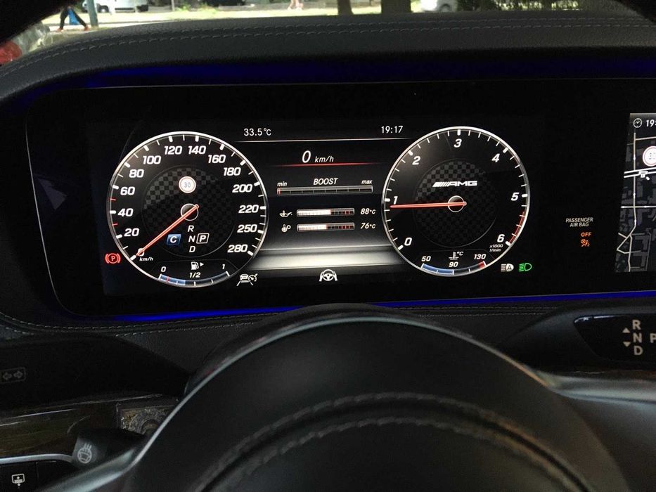 Активиране на AMG Меню на Mercedes Оригинално АМГ Меню Dashboard