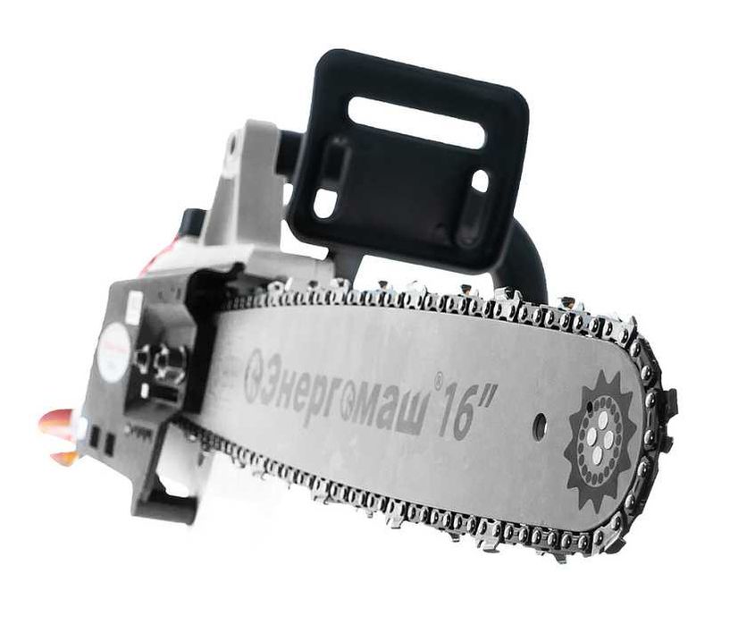 Цепная пила элект. Авт. натяжка цепи, прозрачный бак, цепь 59 зубов.