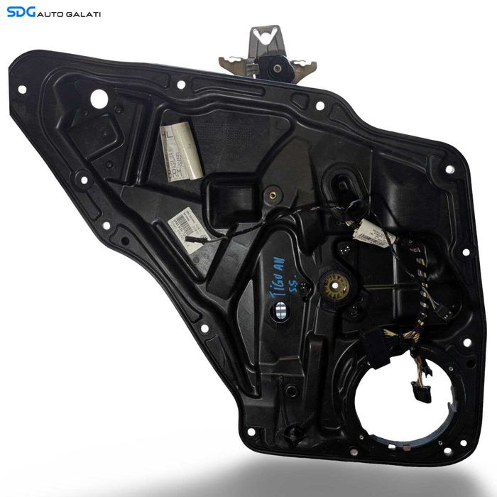 Macara Electrica pentru Geam Sticla Usa Portiera Stanga Spate Volkswagen Tiguan 5N 2007 - 2015 Cod 5N0839729R 5N0839461A [L9819]