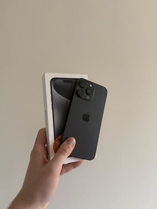 iPhone 15 Pro Max 256gb Black Titanium