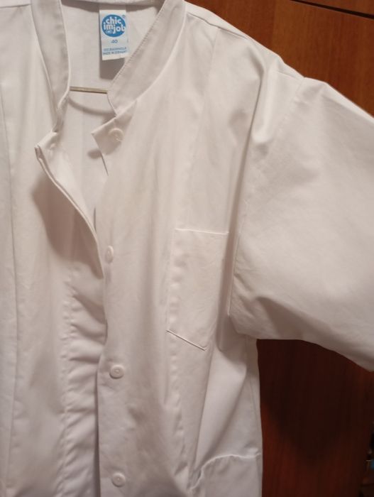 Halat bluza medicală bumbac nouă măr L