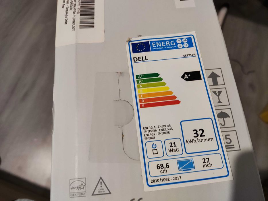 Monitor Dell SE2717H 27" IPS Full HD 75Hz AMD FreeSync