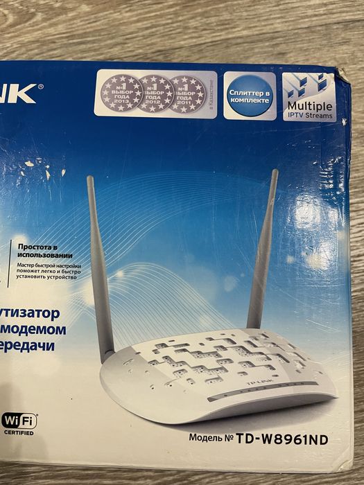 Продам модем Tplink td-w8961nd в отличном состоянии…..
