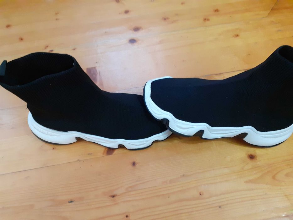 Дамски кецове Zara,дамски плетени боти